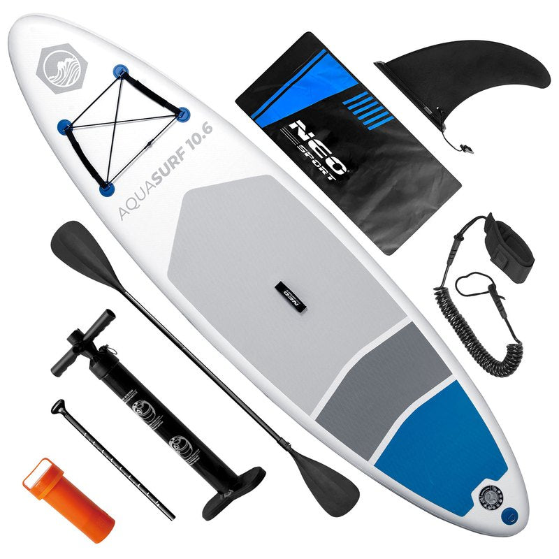 SUP Board – Stand Up Paddleboard – Inflatable SUP – Paddle Board – Waterboard – Lichtgewicht & Compleet Set – 320x84x15 cm Drop Stitch