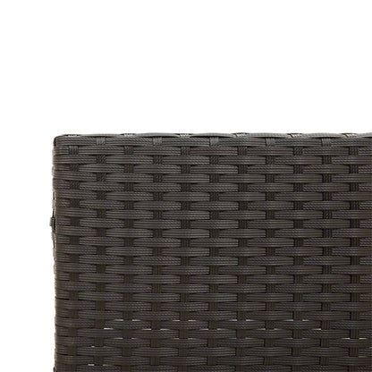 Tuinbank – Buitenbank – Tuinmeubel – Zitbank – Hoekbank – L-vormig – PE Rattan – Inclusief Kussens