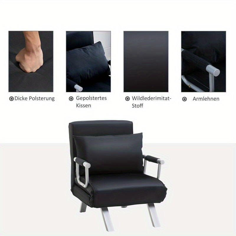 Fauteuil – Lounge Stoel – Leunstoel – Relaxstoel – Woonkamerstoel – Comfortabele Zitervaring – Duurzaam Hardhout en Metaal