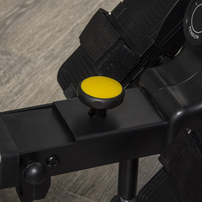 Roeitrainer – Roeimachine – Fitnessapparaat – Indoor Rower – Sportmachine – Zwart/Zilver – Klapbaar Design – 8 Weerstandsniveaus