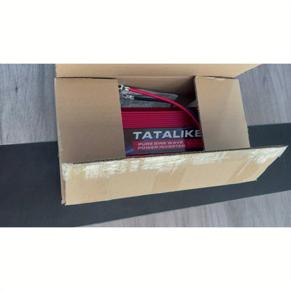 6000W Omvormer – Stroomomzetter – Spanning Converter – Auto Omvormer – 12V Naar 220V – Pure Sinusgolf – Krachtige 6000W Output