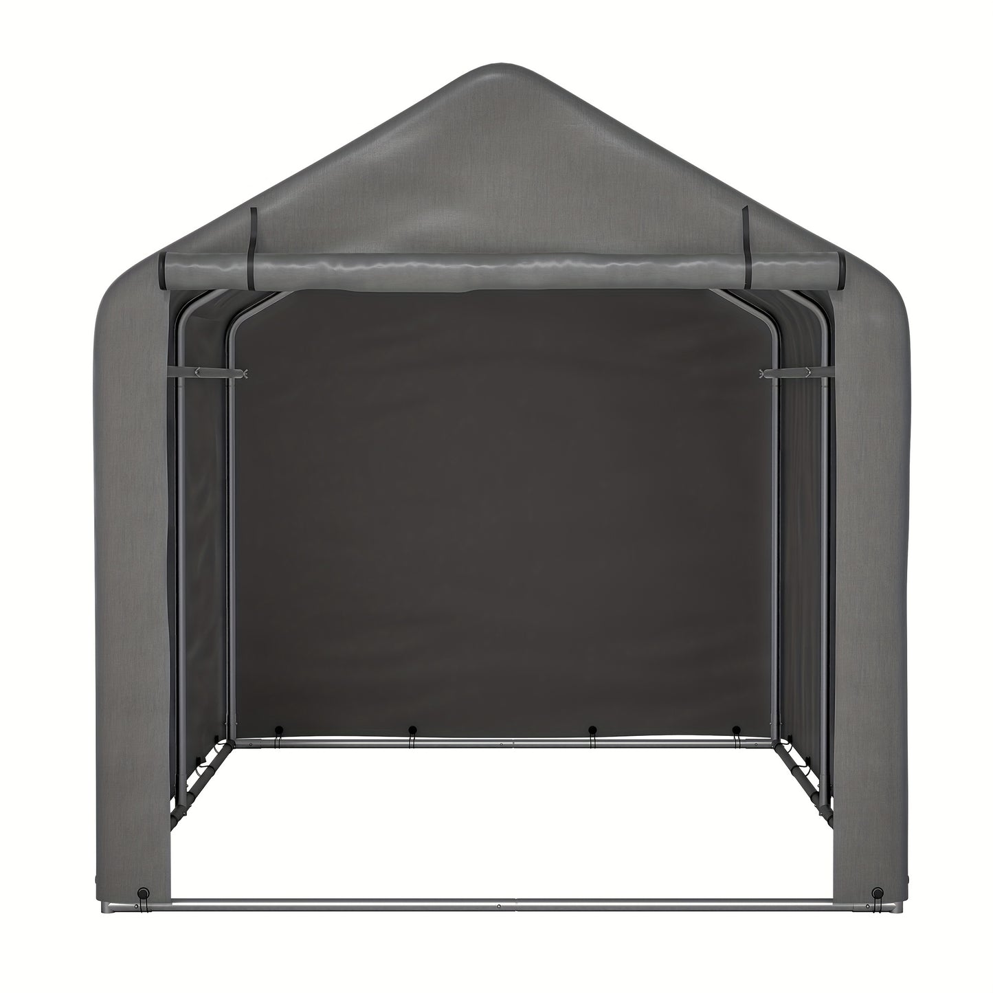 Fietsenstalling – Fietsberging – Fietsenhok – Gereedschapsschuur – Tuinhuisje – 160x220x165 cm – Waterdicht PE Materiaal – Rolluikdeur