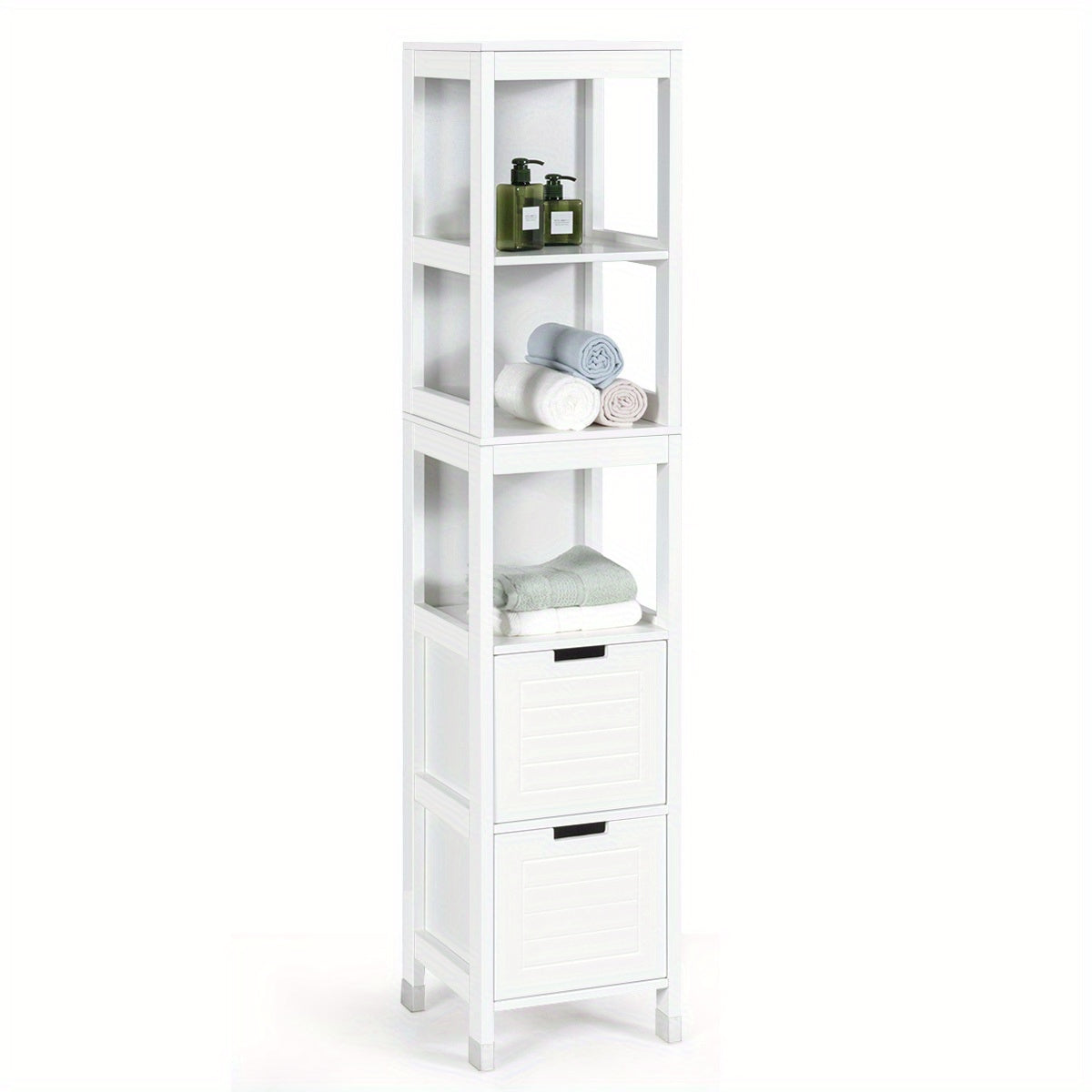 Badkamerkastje – Opbergkast – Opbergmeubel – Kastje – Badkamerrek – Compact 30x30 cm – MDF Vochtbestendig