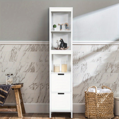 Badkamerkastje – Opbergkast – Opbergmeubel – Kastje – Badkamerrek – Compact 30x30 cm – MDF Vochtbestendig