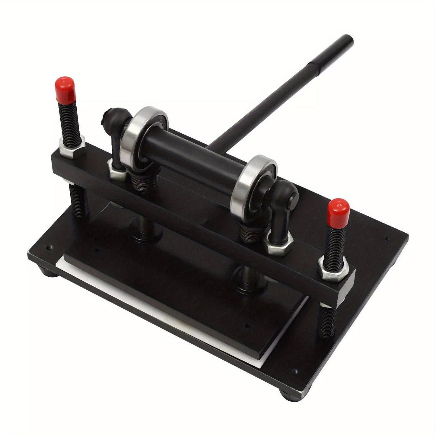 Handmatige Leren Snijmachine – Leer Snijder – Stoffen Snijmachine – Papier Snijder – Foam Snijmachine – 2 Ton Drukkracht – Instelbare Snijhoogte 4 cm – Zwart