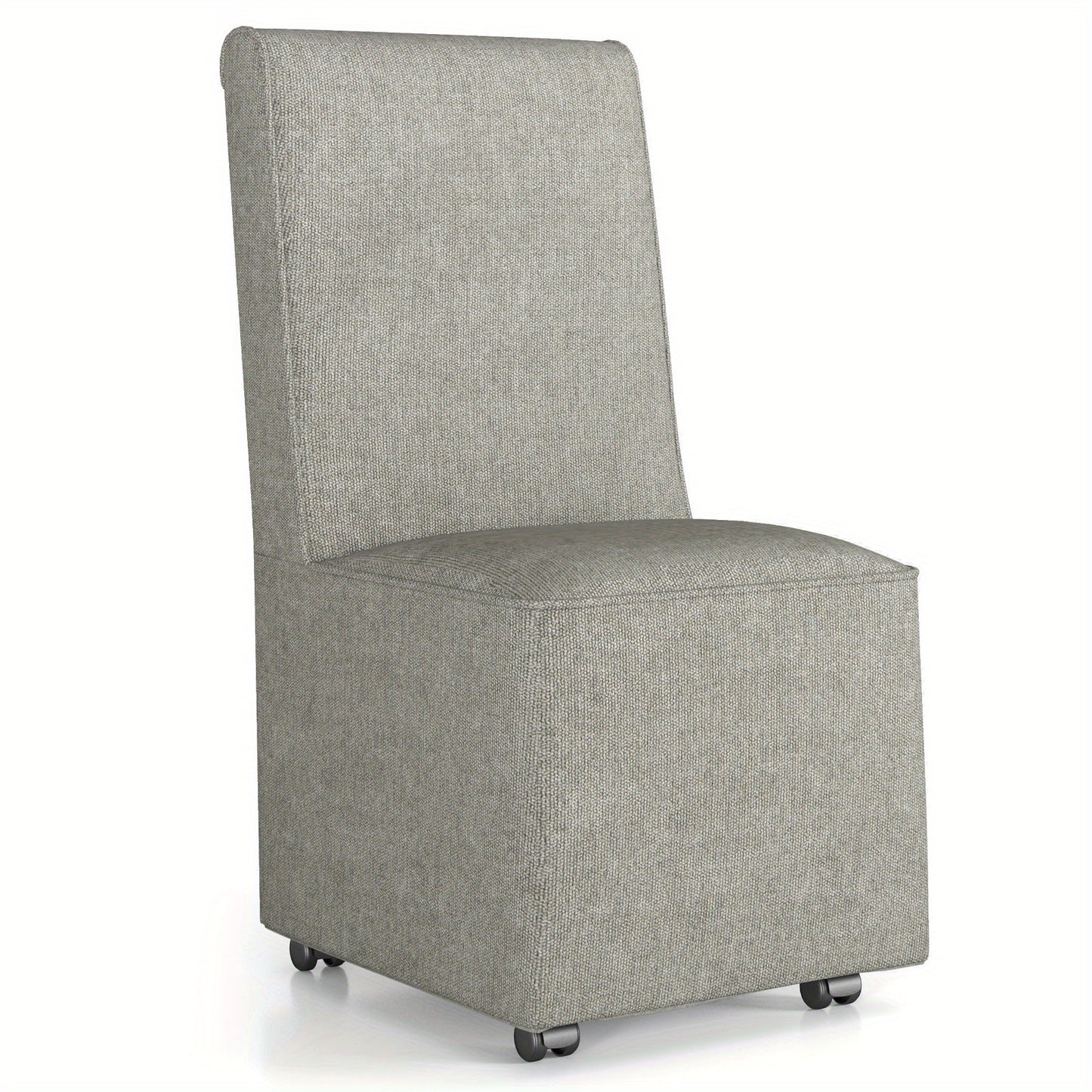 Fauteuil – Accentstoel – Loungestoel – Leunstoel – Zetel – Modern – Armless – Linnen Stof – Verwijderbare Hoes – Comfortabele Zit – Weerstandscasters