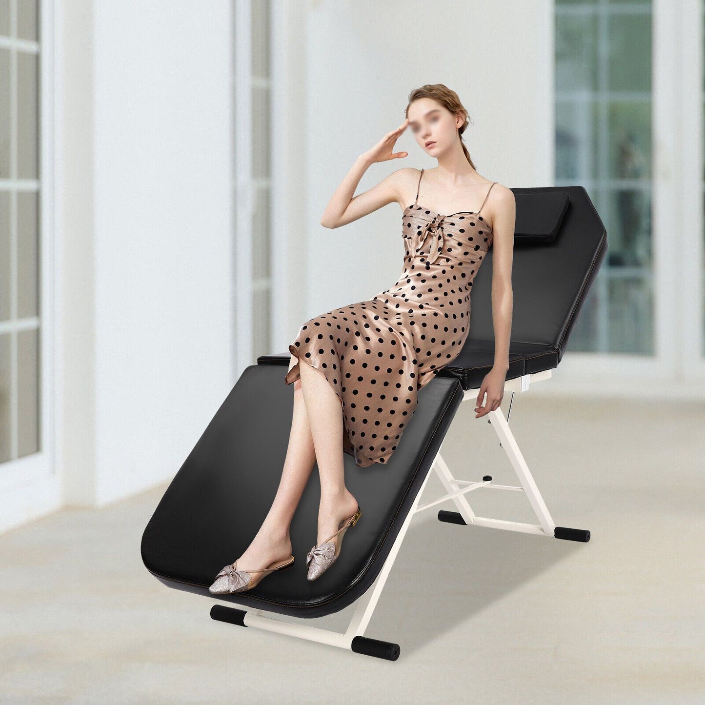 Massagetafel – Massagebed – Tattoo Tafel – Schoonheidstafel – Spa Tafel – Inklapbaar & Draagbaar – Water- en Oliebestendig PVC