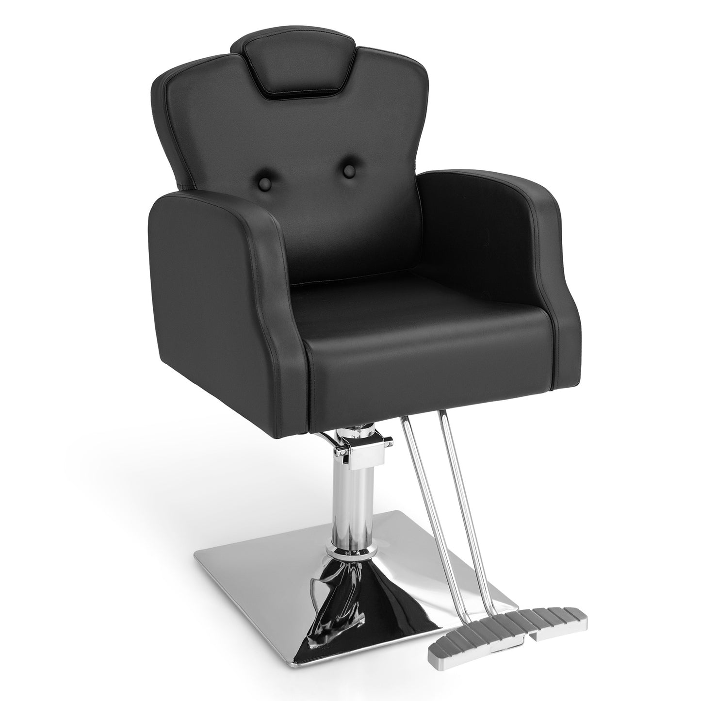 Kappersstoel – Barber Chair – Salonstoel – Hairstyling Stoel – Knipstoel – Hydraulisch Verstelbaar – 360° Draaibaar – Gewichtscapaciteit 150 kg – Zithoogte Verstelbaar 54,5-69,5 cm