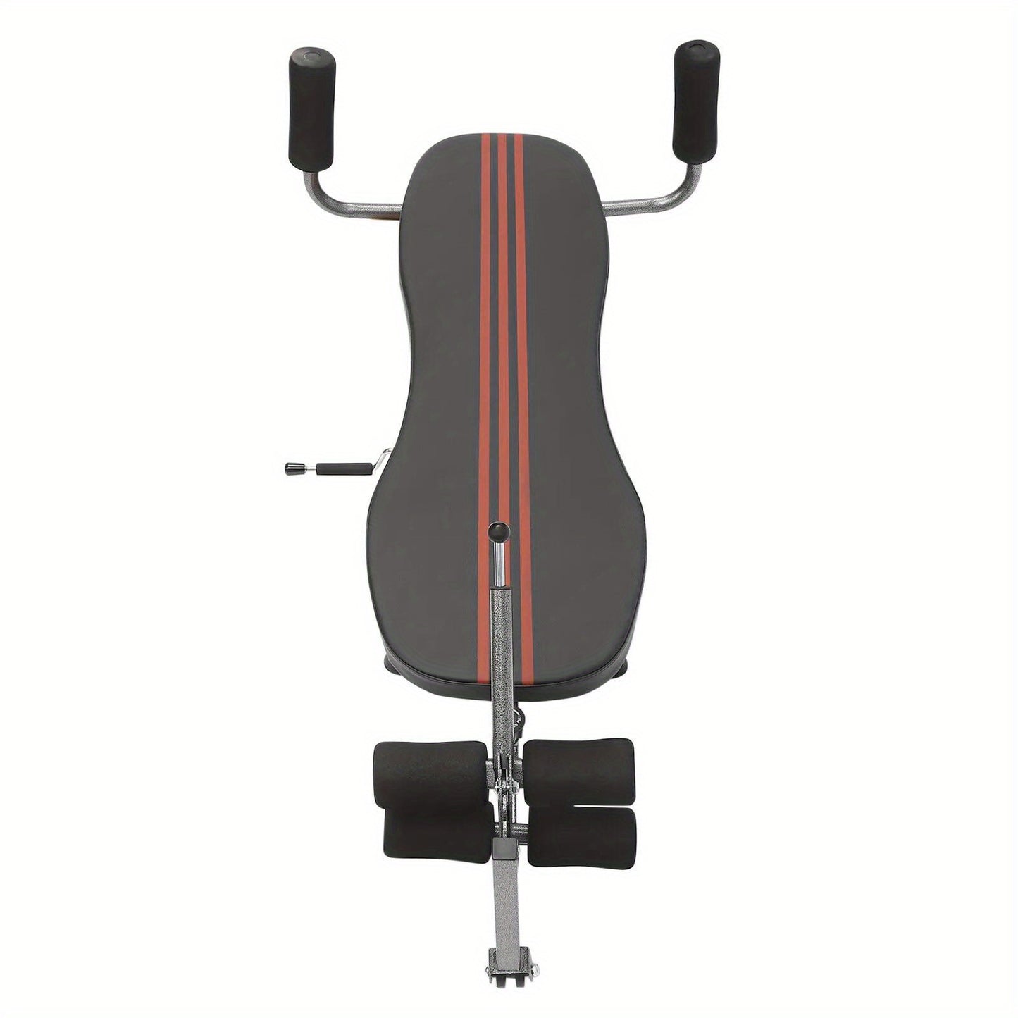 Rugstretcher – Rugtrainer – Rugdecompressie – Rugrekker – Terugstretcher – Verstelbaar 145-185 cm – Stevig Stalen Frame met PU Schuimrugleuning – Max 150 kg Draagkracht – Zwart