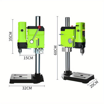 Boorstandaard – Mini Boorhouder – Boormachine Steun – Nauwkeurige Boorgeleider – Compact Formaat – Stabiele Basis – Universele Aansluiting
