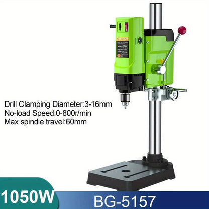 Boorstandaard – Mini Boorhouder – Boormachine Steun – Nauwkeurige Boorgeleider – Compact Formaat – Stabiele Basis – Universele Aansluiting