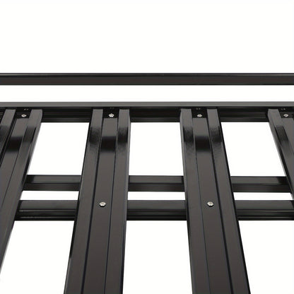 Dakmand SUV – Dakbak – Dakdrager – Bagagekorf – Opbergbak – Zwart – Verstelbaar 100-135 cm – Draagkracht 150 kg
