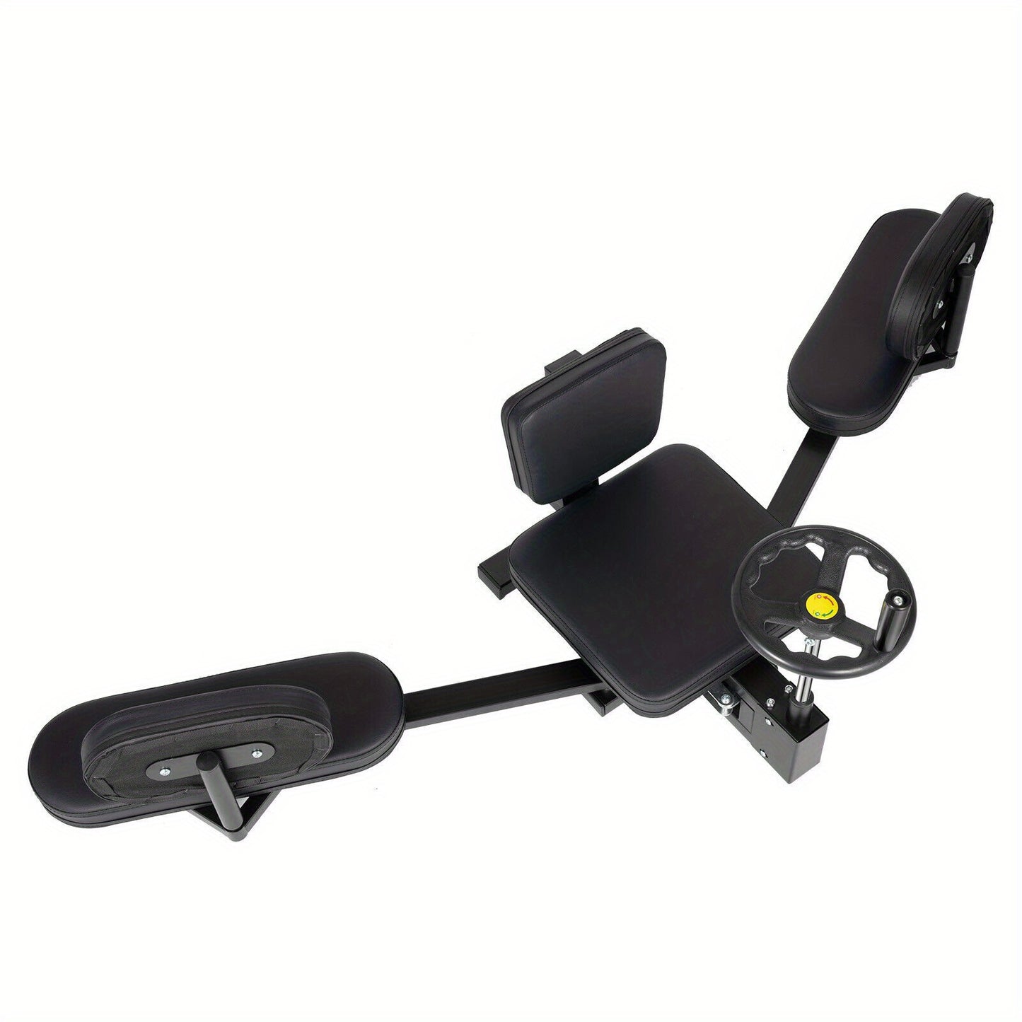 Spreidstandtrainer – Beenstretcher – Splitmachine – Flexibiliteitstrainer – Yoga rekker – Verstelbaar tot 200° – Ergonomisch met anti-slip basis – Zwart