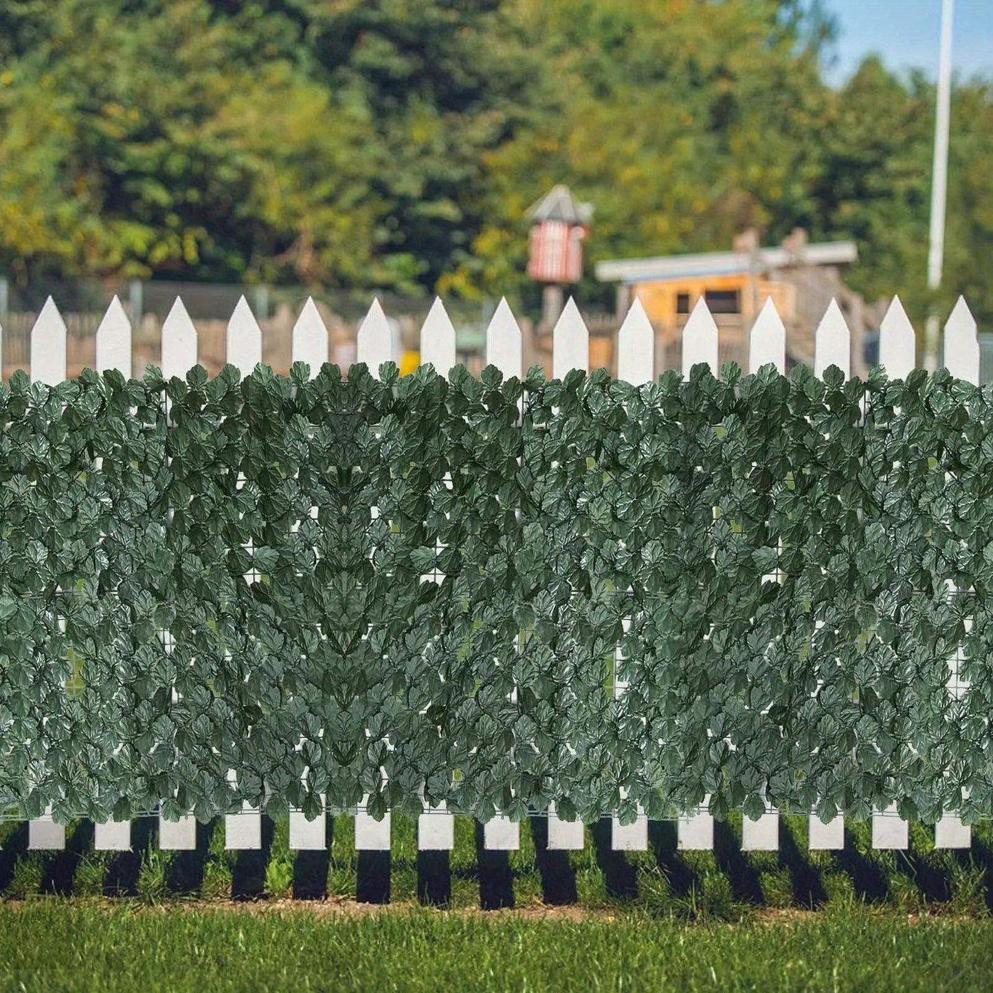Kunsthaag – Kunstplant Heg – Kunst Klimop – Tuinscherm – Balkonscherm – 1x3 Meter – UV-bestendig Polyester – Onderhoudsvrij