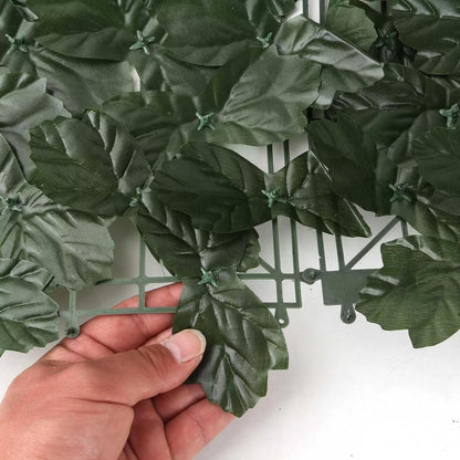 Kunsthaag – Kunstplant Heg – Kunst Klimop – Tuinscherm – Balkonscherm – 1x3 Meter – UV-bestendig Polyester – Onderhoudsvrij