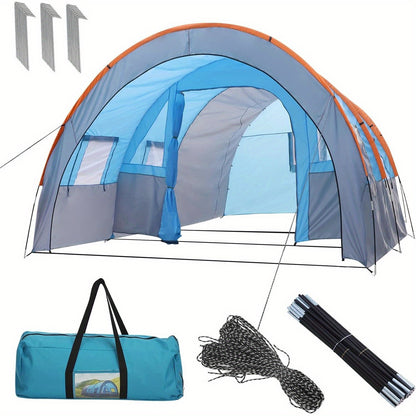 Tent – Tunnel Tent – Kampeertent – Familietent – Groepstent – XXL Ruimte – Waterdicht 3000mm