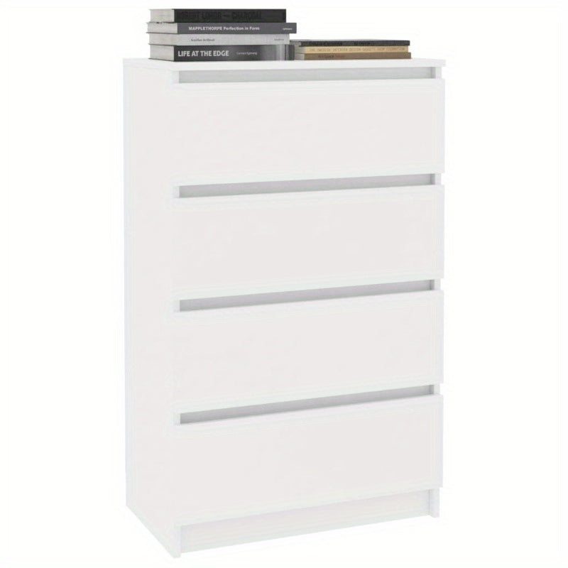 Dressoir – Buffetkast – Opbergkast – Ladekast – Woonkamerkast – Wit – Compact 60x35x98,5 cm – Gemaakt Van Hardhout