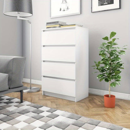 Dressoir – Buffetkast – Opbergkast – Ladekast – Woonkamerkast – Wit – Compact 60x35x98,5 cm – Gemaakt Van Hardhout