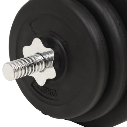 Halterset – Dumbbellset – Krachttraining Set – Fitness Gewichten – Spieropbouw Set – 30 kg Gewicht – Roestvrij Staal – Verstelbare Halters