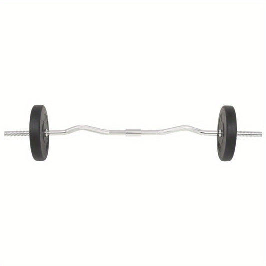 Barbellset – Dumbbellset – Halterset – Trainingsset – Gewichtenset – 30 kg totaalgewicht – Cementgewichten met plastic coating
