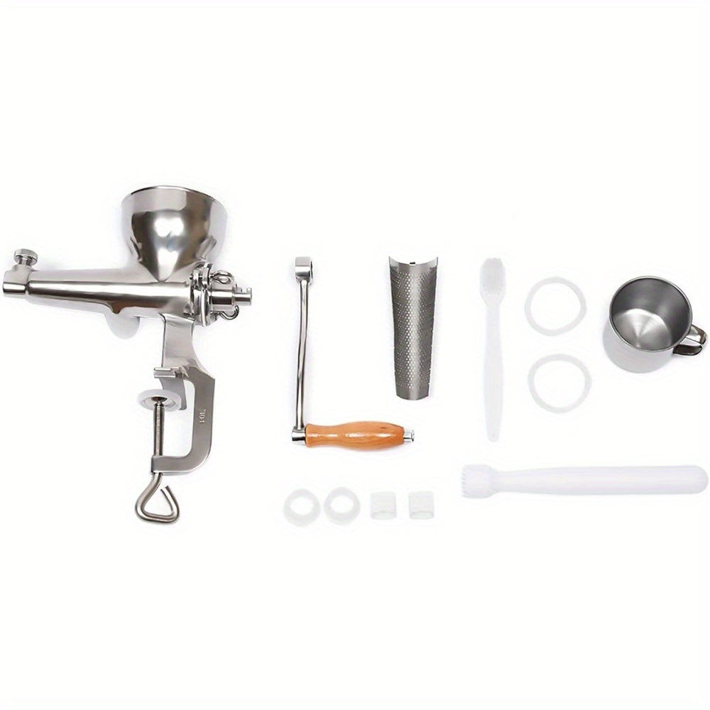 Handmatige Sapcentrifuge – Sapmaker – Juicer – Slow Juicer – Groentesap Pers – Roestvrij Staal – Energiezuinig