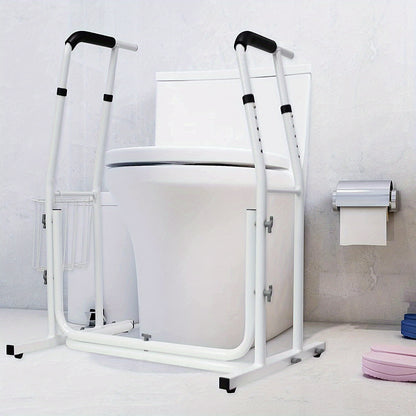 Toiletstoel Verhoger – Toiletlift – Toiletbeugel – Toilet Steun – Toilet Handgreep – Verstelbare Hoogte – Draaggewicht 200kg