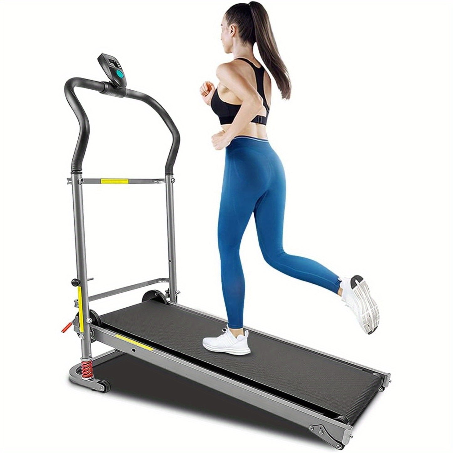 Loopband – Inklapbare Loopband – Compacte Loopband – Loopband Voor Thuis – Loopband Voor Kantoor – Draagvermogen Tot 110 Kg – Verstelbare Helling