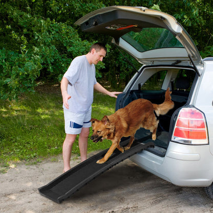Opvouwbare Hondenramps – Honden Trap – Huisdier Loopplank – Auto Hondenplank – SUV Huisdierhelling – Antislip Oppervlak – Lichtgewicht En Ruimtebesparend