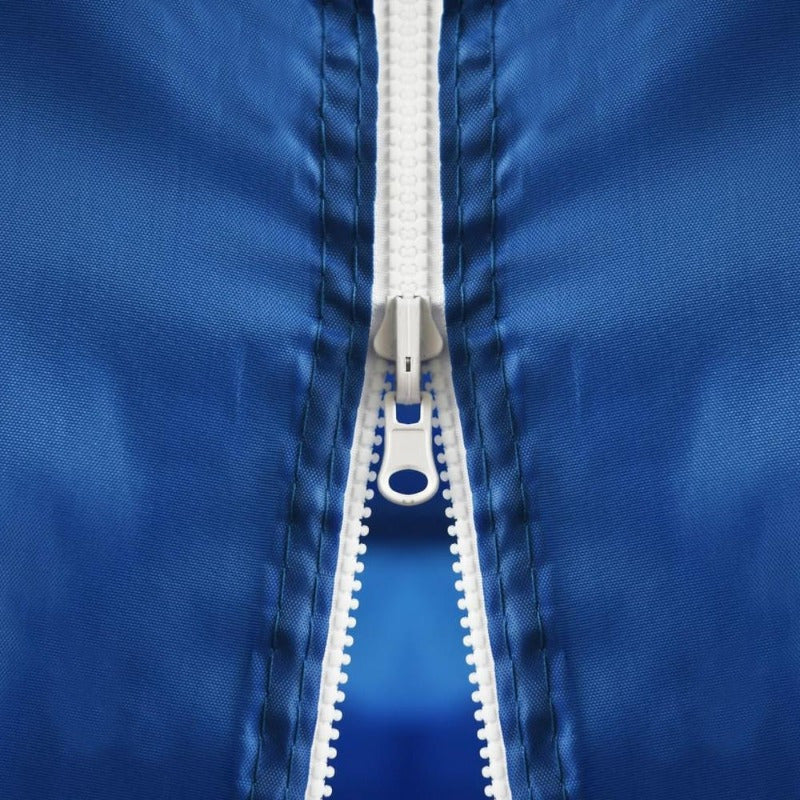 Pop-up Partytent – Opvouwbare Tent – Evenemententent – Partyschuurtent – Outdoor Tent – Blauw – 3 x 9 Meter – 5 Zijwanden Voor Volledige Bescherming