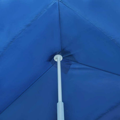 Pop-up Partytent – Opvouwbare Tent – Evenemententent – Partyschuurtent – Outdoor Tent – Blauw – 3 x 9 Meter – 5 Zijwanden Voor Volledige Bescherming