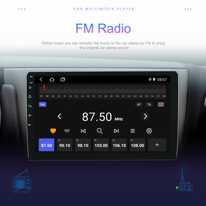 Autoruistation – Car Stereo – Multimedia Systeem – Android Radio – Navigatie Unit – 10,1 Inch HD IPS Touchscreen – Android 13 – WiFi GPS – Mirror Link – FM Radio – DSP – Achteruitrijcamera ondersteuning