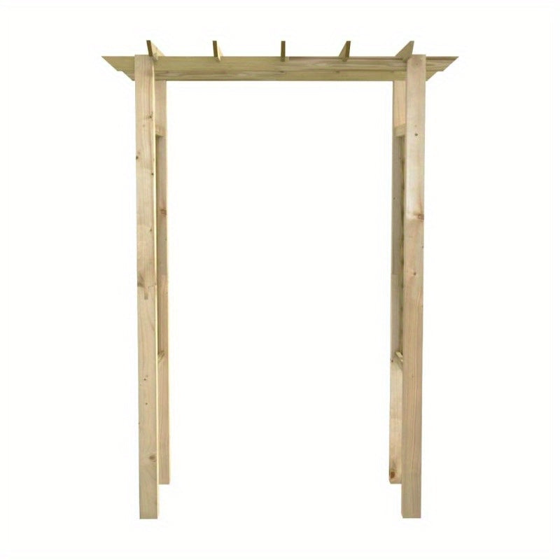 Rozenboog – Tuinboog – Klimbogen – Bloemboog – Archedoorgang – Hout Geïmpregneerd – Duurzaam Weerbestendig – 150x60x204 cm Stevig