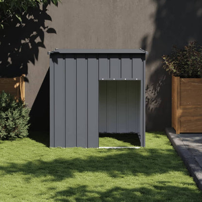 Hondenkennel – Hondenhok – Buitenkennel – Hondenverblijf – Kennel – Gegalvaniseerd Stalen Dak – Weerbestendig – Stevige Metalen Constructie