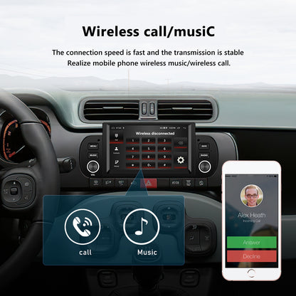 Autoradio – Double Din Autoradio – Multimedia Speler – Android Car Stereo – Touchscreen Radio – Android 13 – 10,1 Inch IPS Scherm – Draadloze CarPlay & GPS