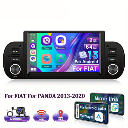 Android 13 Autoradio – Double Din Radio – Multimedia Speler – Touchscreen Navigatie – AHD Camera Variant – 10,1 Inch IPS Scherm – Draadloze Carplay & GPS