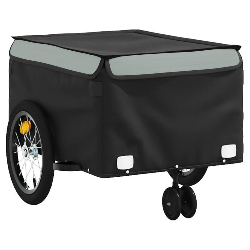 Fietskar – Fietsaanhanger – Bagagekar – Lastenkar – Trekker – Robuust Metalen Frame – Max 45 kg Draagkracht