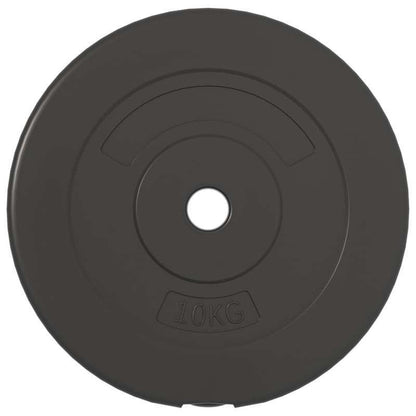 Gewichtsschijven – Halterschijven – Gewichten – Gewicht Platen – Cement – 4-delig 30 kg – Duurzaam & Compact