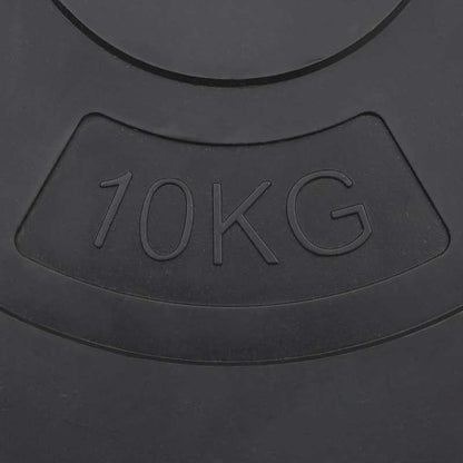 Gewichtsschijven – Halterschijven – Gewichten – Gewicht Platen – Cement – 4-delig 30 kg – Duurzaam & Compact