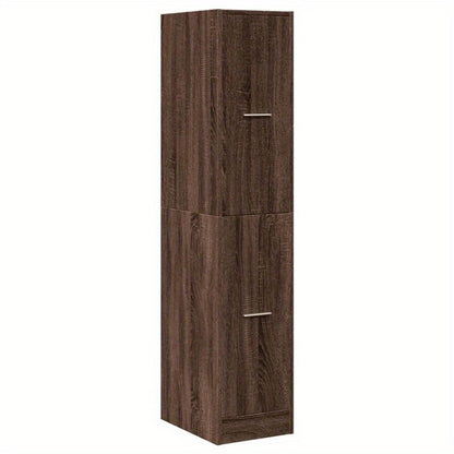 Badkamerkast – Badkamermeubel – Kolomkast – Wastafelonderkast – Medicijnkast – Vrijstaand – Gemaakt van Gerecycled Hout – Compact 30x41x144,5 cm