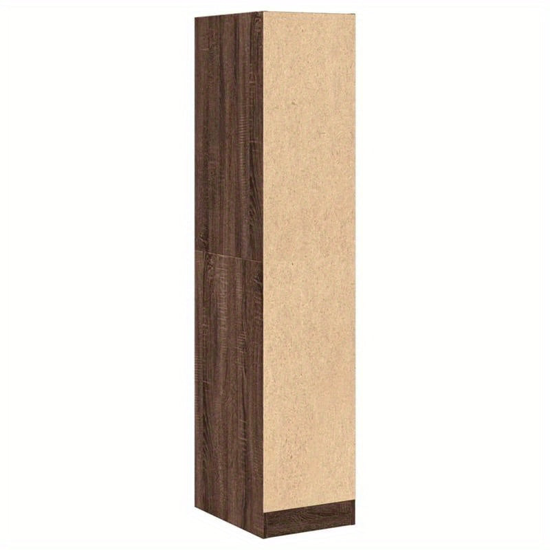 Apothekerskast – Medicijnkastje – Opbergkast – Badkamerkast – Vakkenkast – Eikenlook Hout – Compact 30x41x144,5 cm
