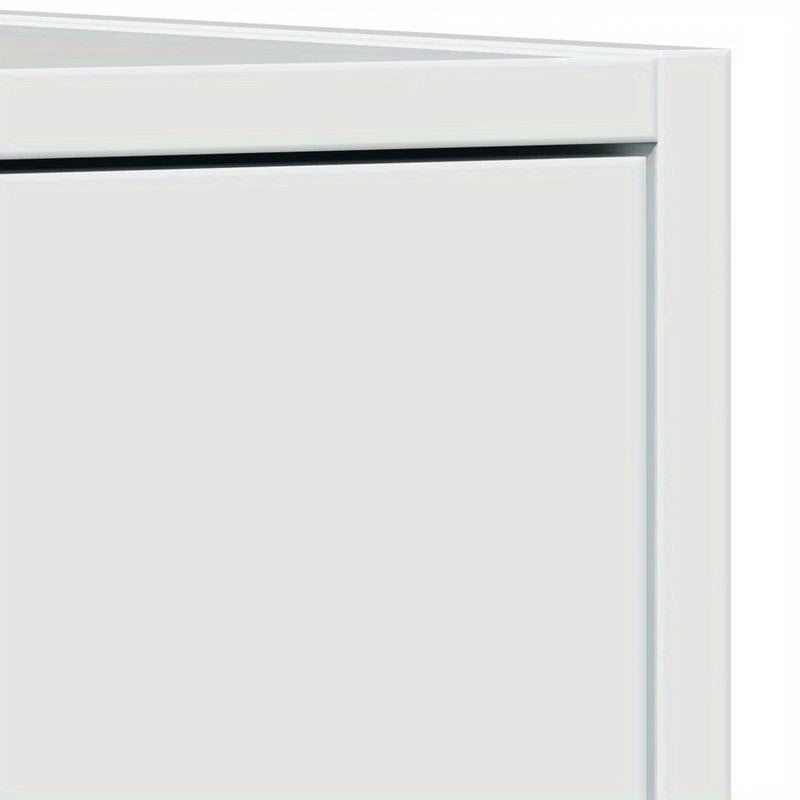 Apothekerskast – Opbergkast – Badkamerkast – Hoekkast – Kast Hoogglans Wit – Massief Hout – Compact 30x41x144,5 cm