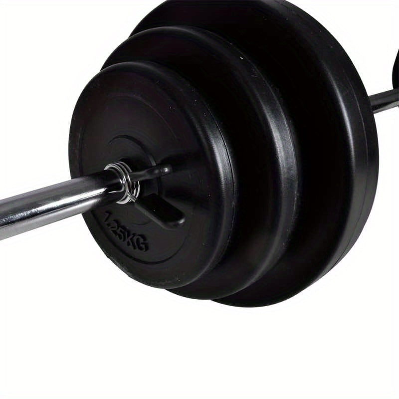 Halterset – Dumbbellset – Barbellset – Gewichten – Fitnessset – 30,5 kg Totaalgewicht – Hoogwaardig Tungsten Staal