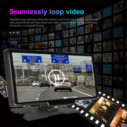 Carplayer – Autoradio – Multimedia Speler – Navigatiesysteem – Smart Display – 9,3 Inch LED Scherm – Ondersteuning Achter- en Voorcamera – Android Auto Met Spraakbesturing