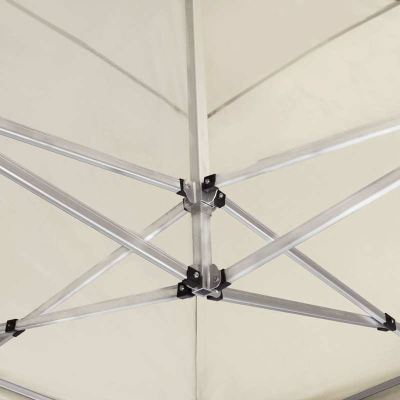 Professionele Partytent – Vouwtent – Vouwpaviljoen – Feesttent – Evenemententent – 6x3 Meter – Lichtgewicht Aluminium Frame – Crème Kleur