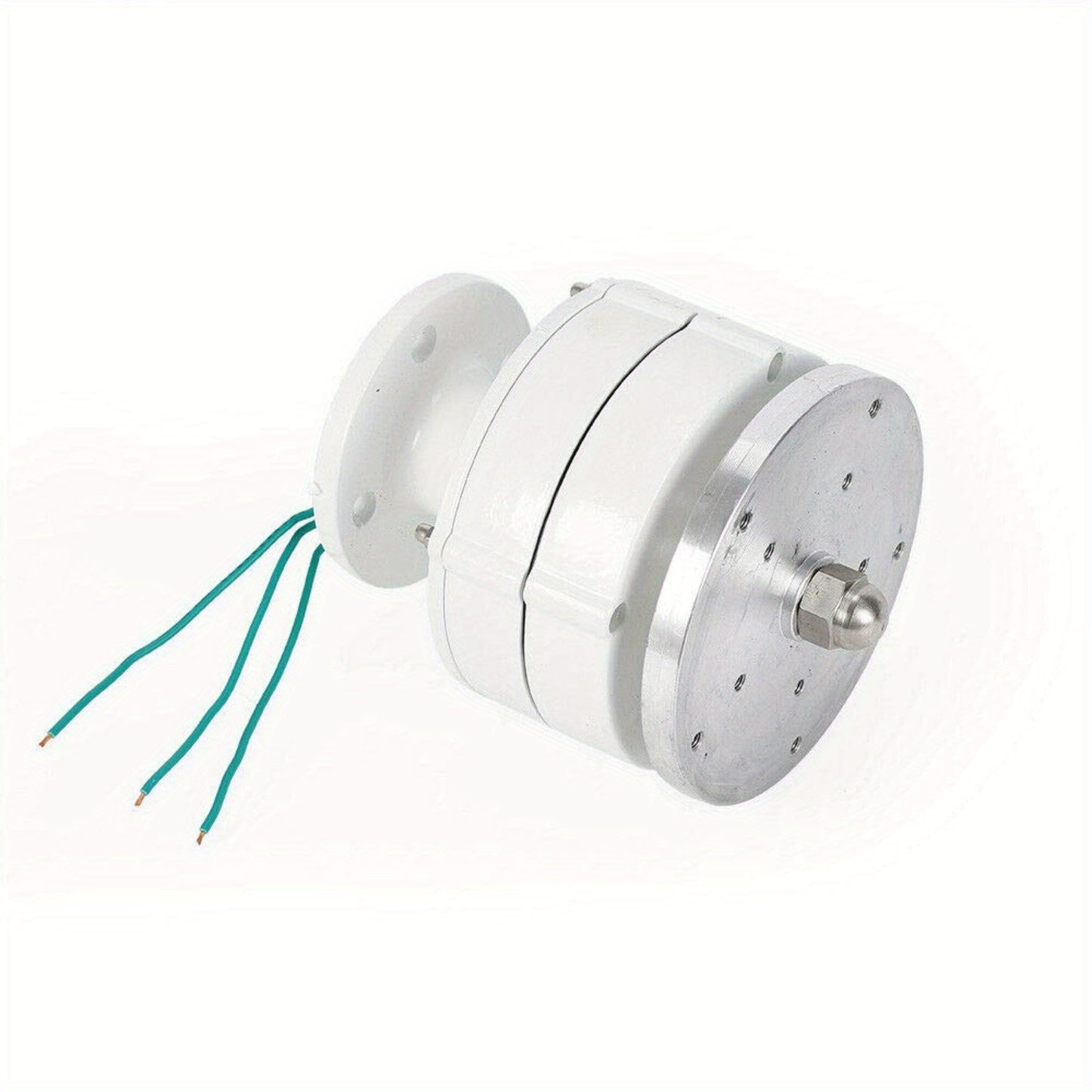 Verticale Windturbine – Windgenerator – Windmolen – Generator – Windenergie Opwekker – 600 Watt Vermogen – Nylonvezel Met 5 Rotorbladen – Wit Lantern Design – Geen Elektriciteit Nodig – Weerbestendig En Compact