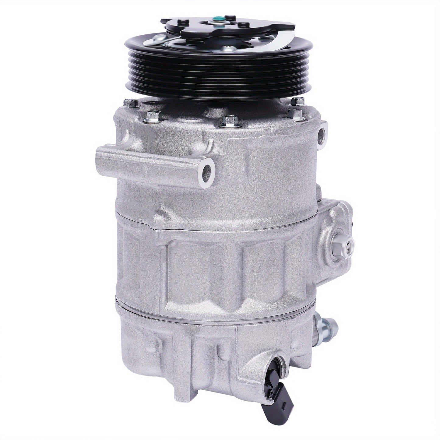 Aircopomp – Airconditioningcompressor – Vacuümpomp – Airco Pomp – HVAC Pomp – Inclusief A/C-koppeling – Perfecte Passvorm Zonder Batterij