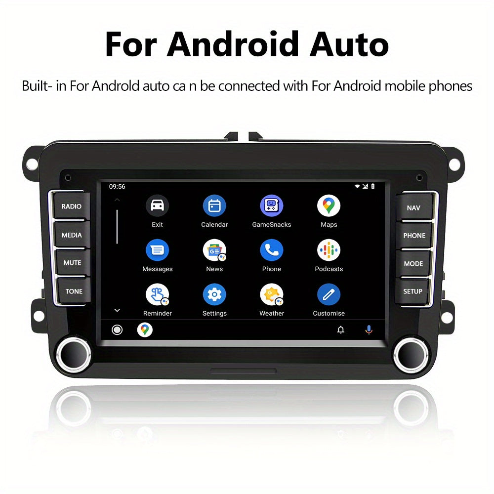 Car Stereo Radio – Auto Multimedia Speler – MP5 Speler – Navigatiesysteem – Bluetooth Handsfree – 7 Inch HD Touchscreen – GPS Navigatie – Stuurwielbediening