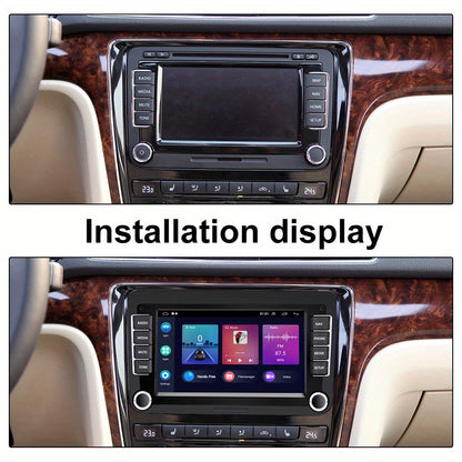 Car Stereo Radio – Auto Multimedia Speler – MP5 Speler – Navigatiesysteem – Bluetooth Handsfree – 7 Inch HD Touchscreen – GPS Navigatie – Stuurwielbediening