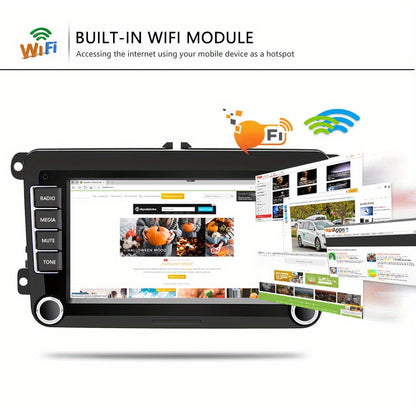 Autoradio – Auto Stereo – Car Radio – Multimedia Speler – Double Din – 7 Inch TFT Touchscreen – Android 13.0 – GPS Navigatie