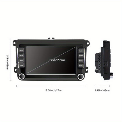 Autoradio – Auto Stereo – Car Radio – Multimedia Speler – Double Din – 7 Inch TFT Touchscreen – Android 13.0 – GPS Navigatie